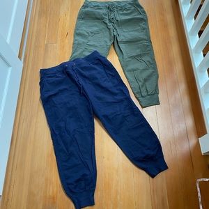 EUC Gap Cotton Joggers, size L (Blue pair!)